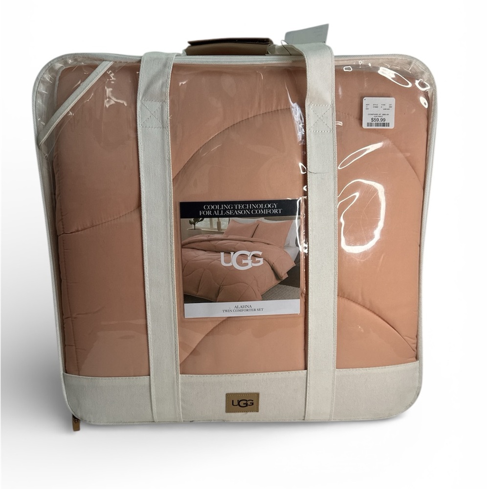 UGG Coral Twin Comforter Set